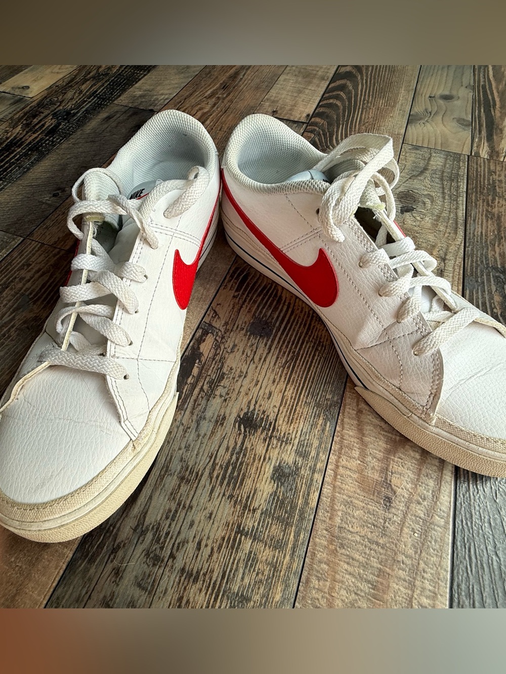 Nike White Blazers